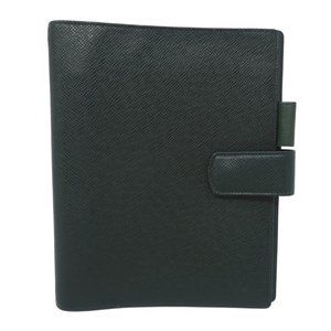 LOUIS VUITTON TAIGA LEATHER GREEN AGENDA GM